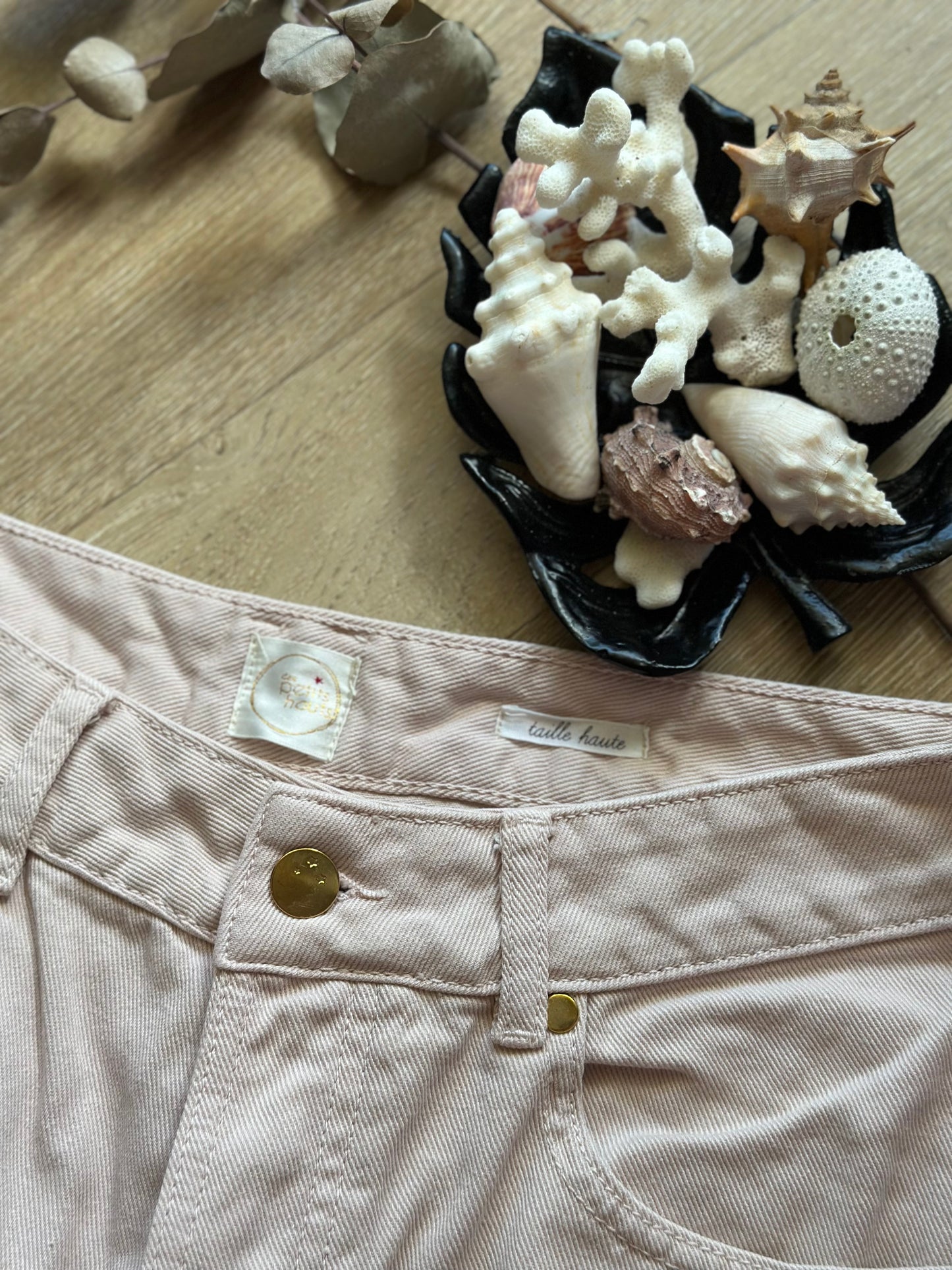 Jean rose clair Des Petits Hauts – Modèle Loulou – T.29 (équiv. 38/40)