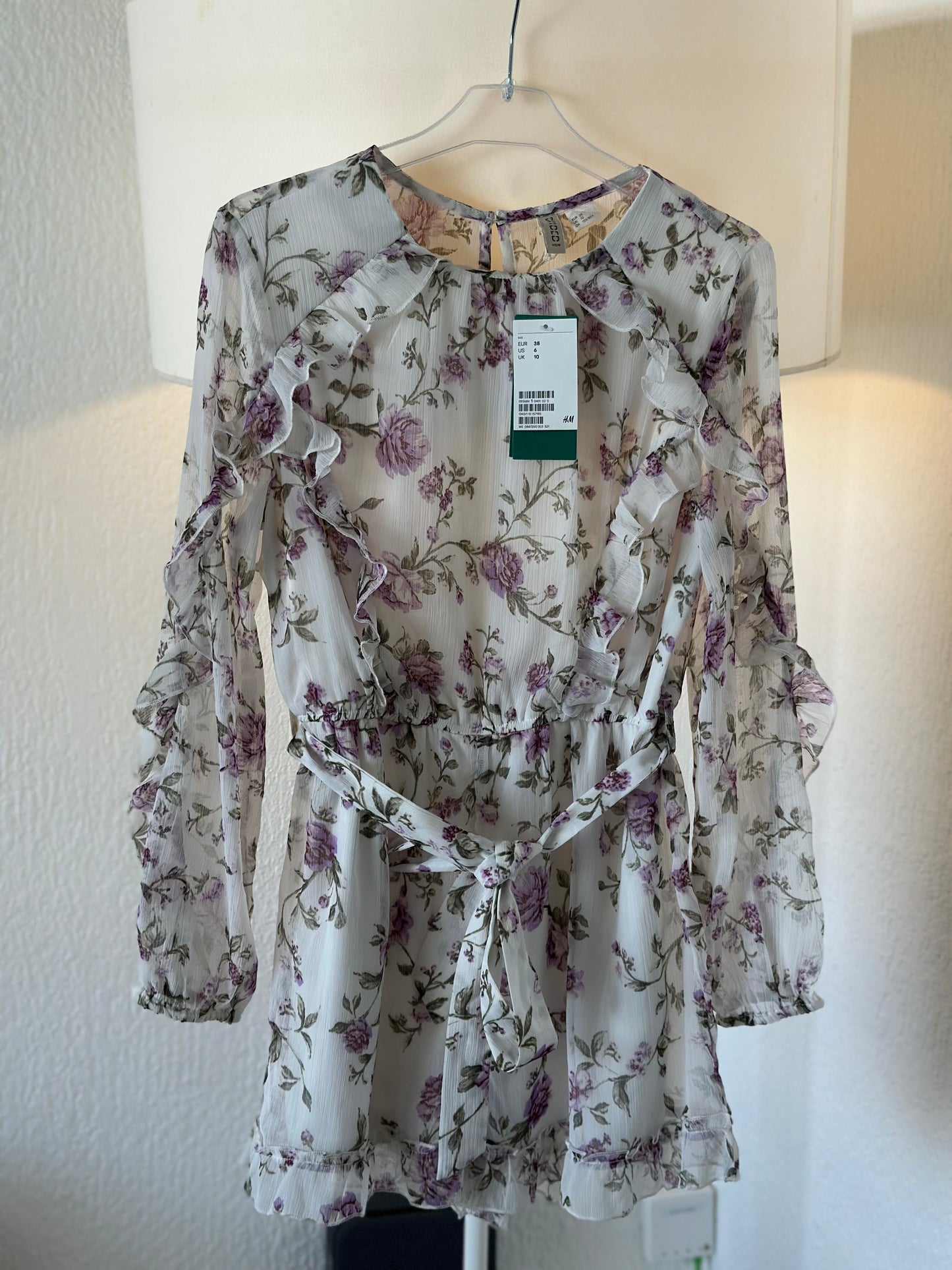 Combishort bohème fleuri neuve T.38