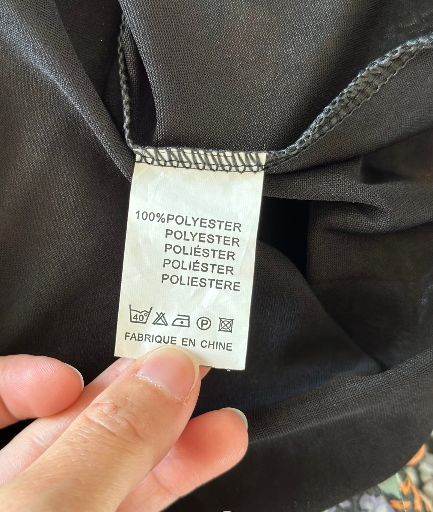 Robe fluide imprimée fleurie neuve T.36/38