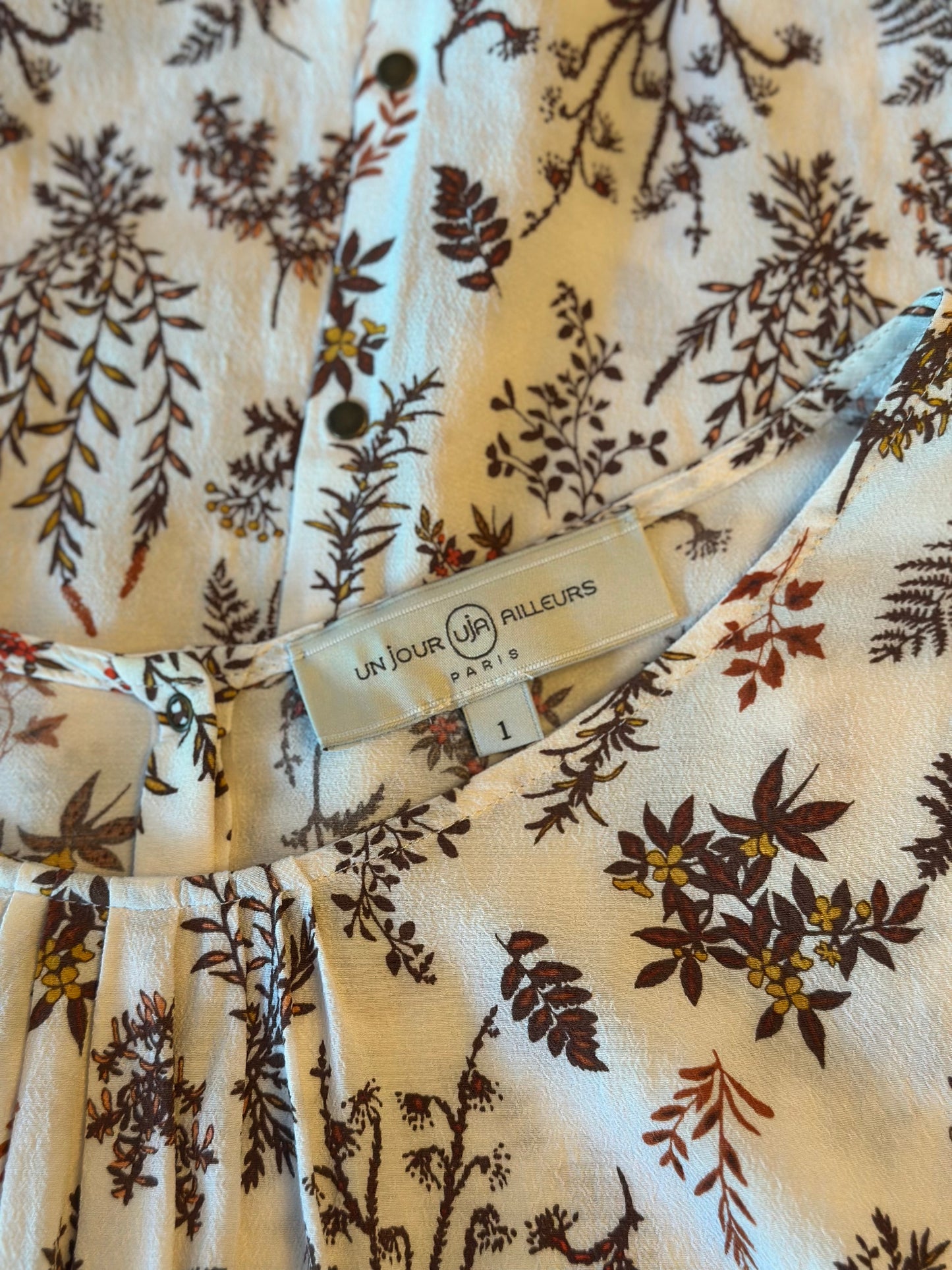 Blouse imprimé floral T.36/38