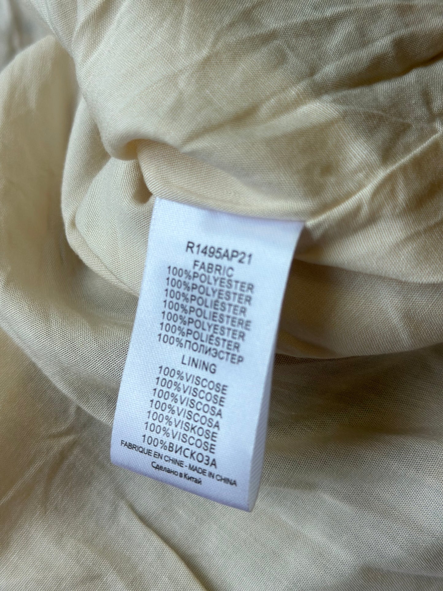 Robe fluide à motifs fleuris avec lurex, T.36
