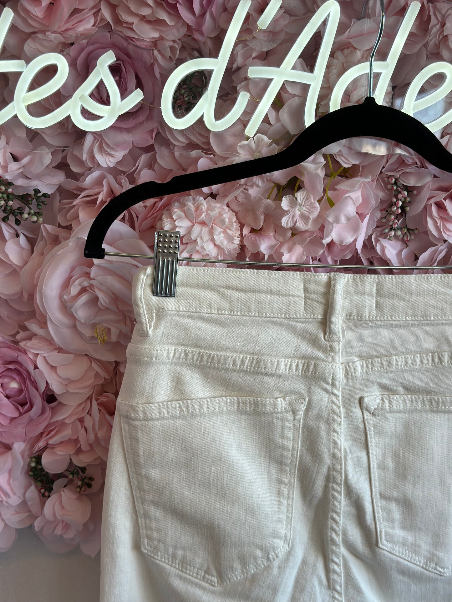 Jean skinny blanc T.34