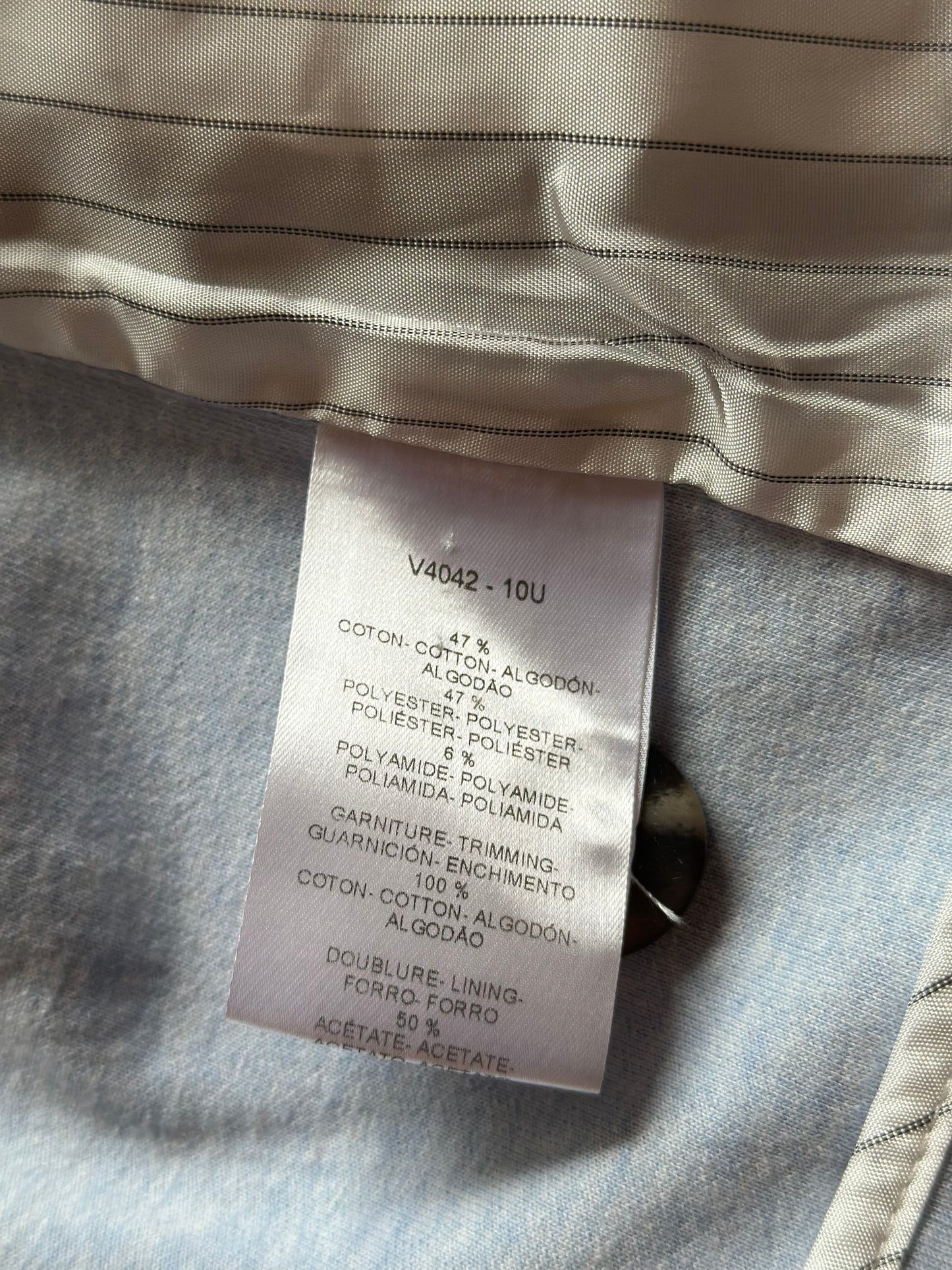 Blazer bleu clair T.40
