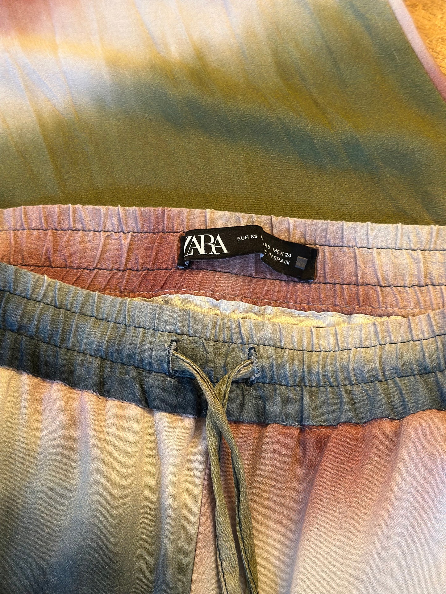 Pantalon fluide tie and dye T.34
