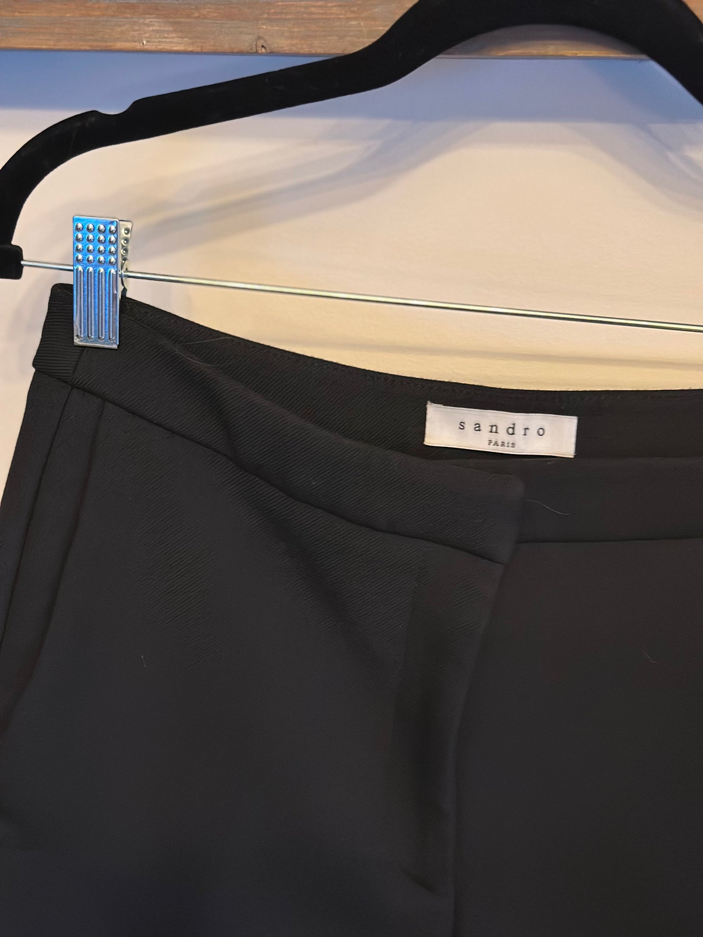 Pantalon noir droit T.36