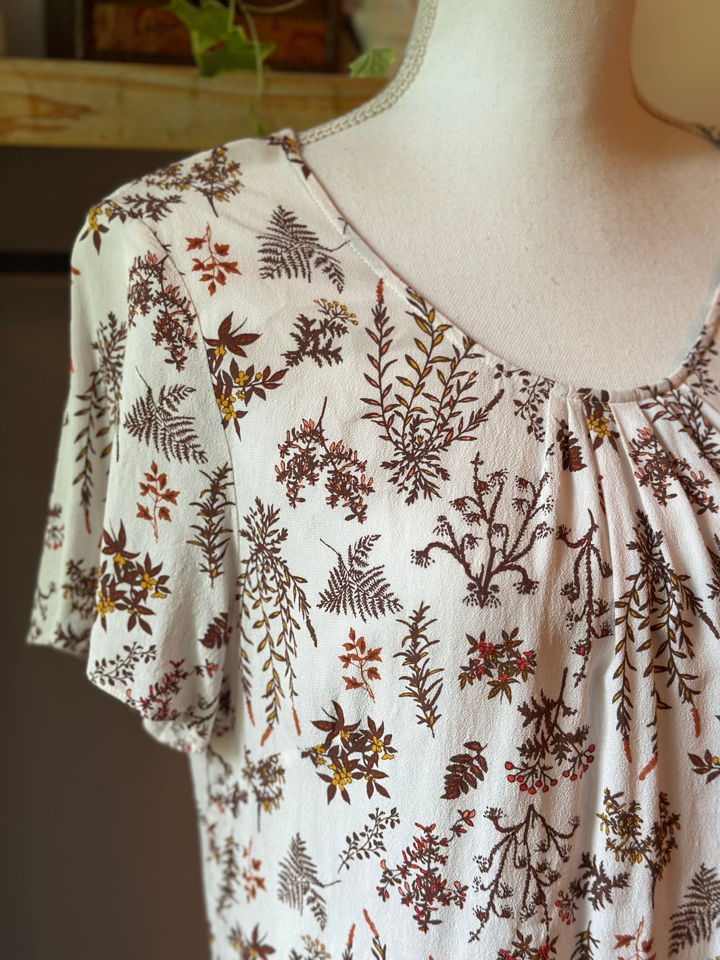 Blouse imprimé floral T.36/38