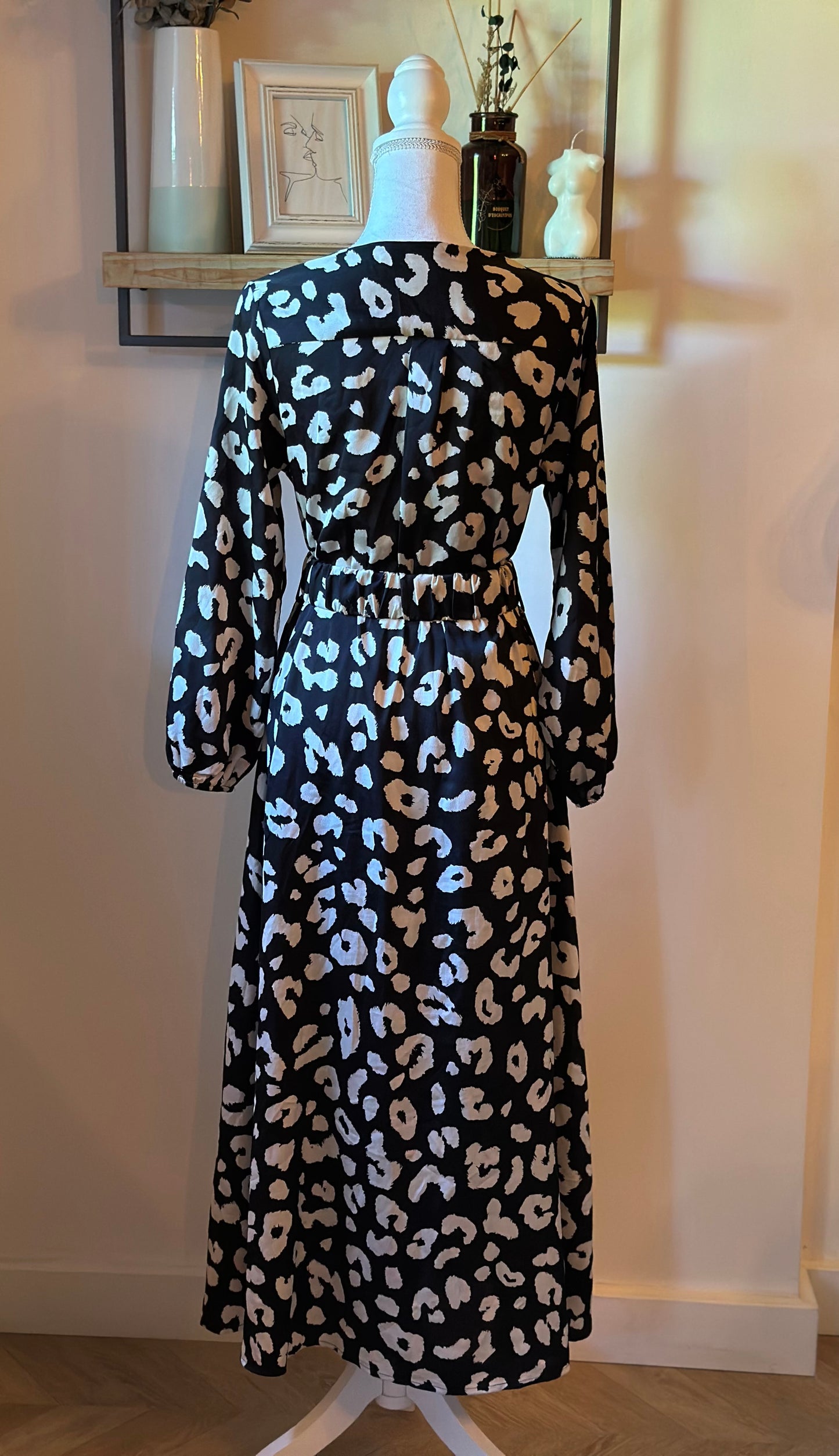 Robe imprimé léopard T.36