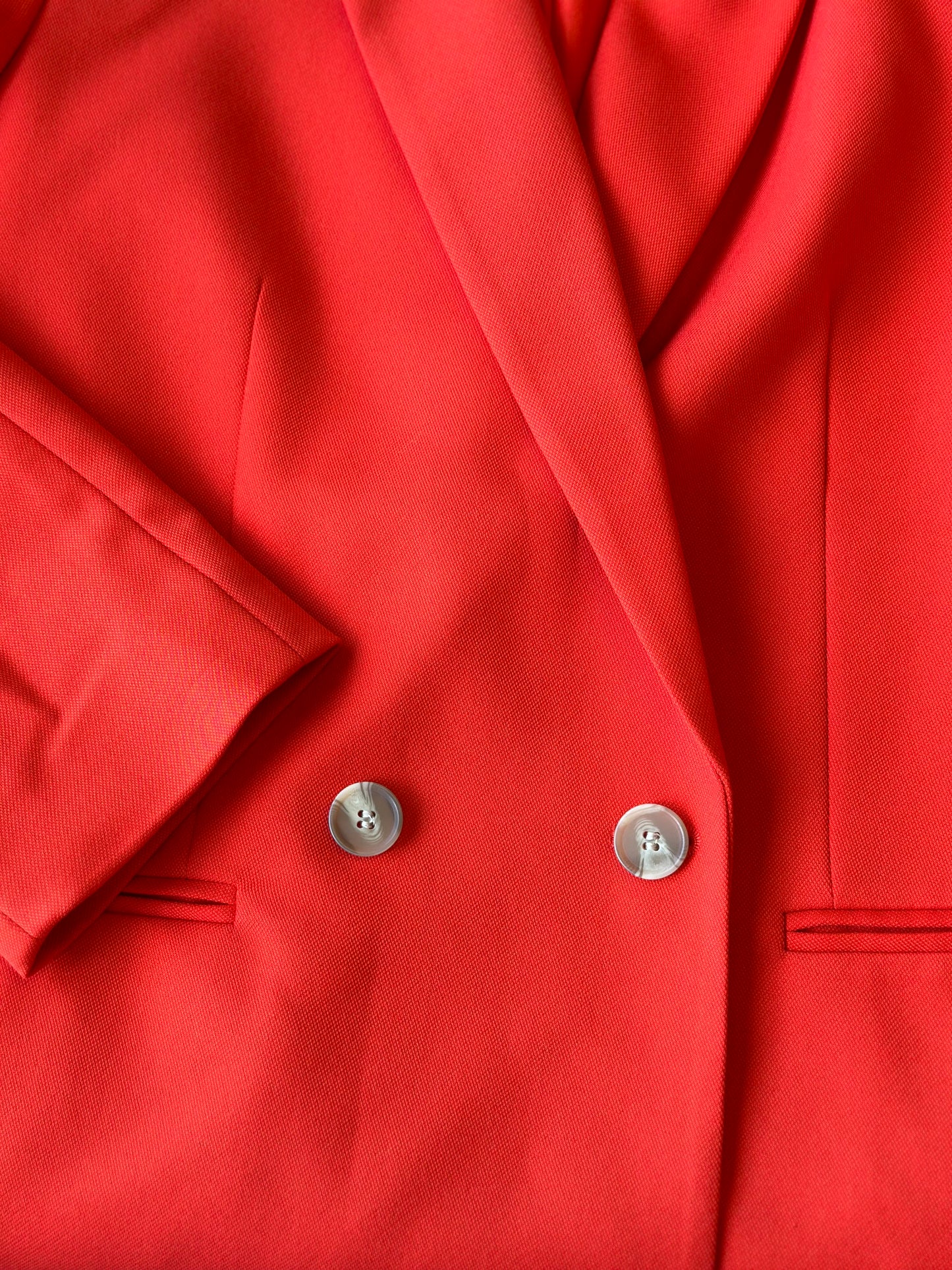 Blazer à fermeture croisée, coupe oversize, T.34
