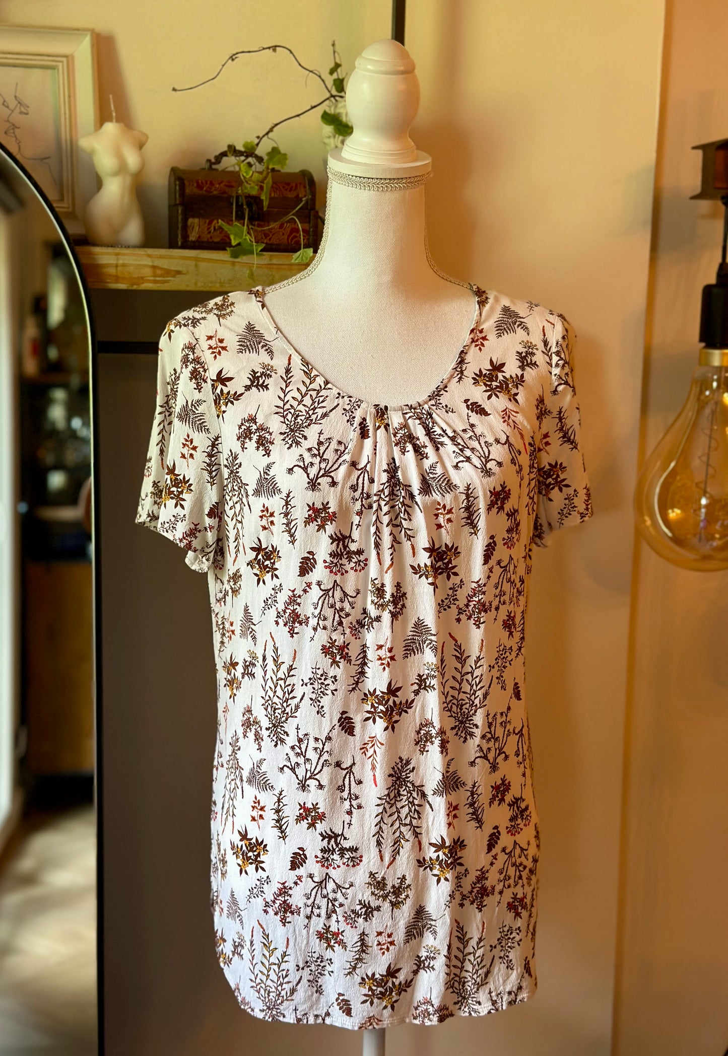 Blouse imprimé floral T.36/38