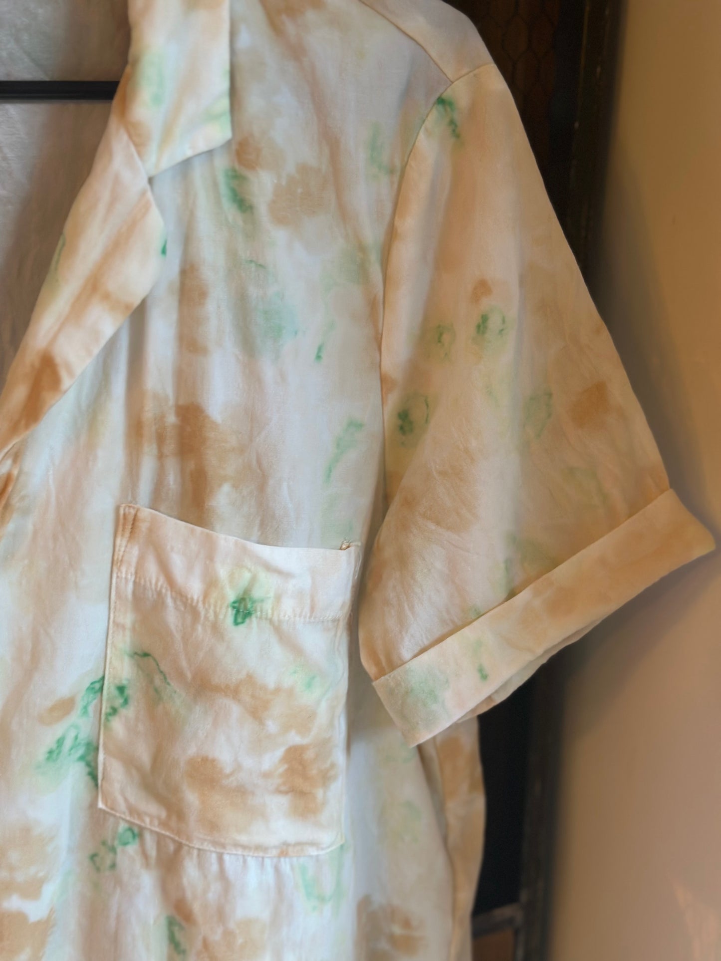 Chemise imprimée colorée T.42