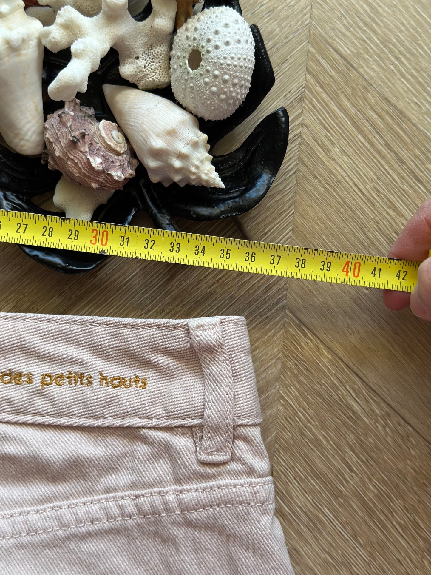 Jean rose clair Des Petits Hauts – Modèle Loulou – T.29 (équiv. 38/40)