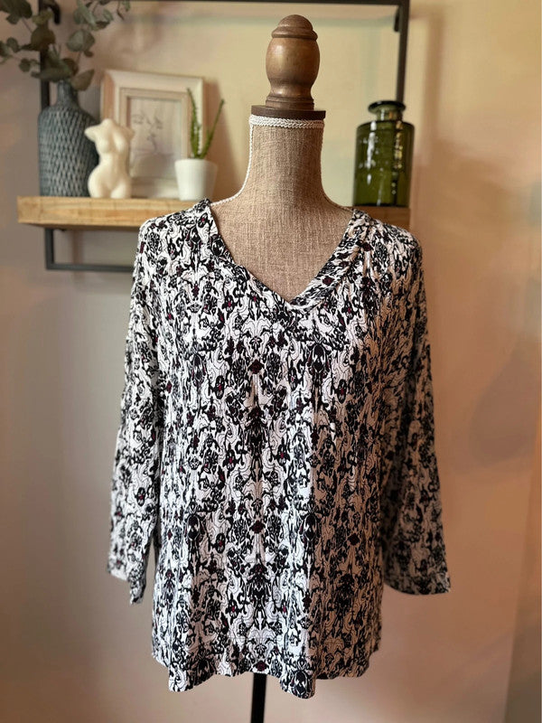 Blouse à motifs modèle Leopold T.40