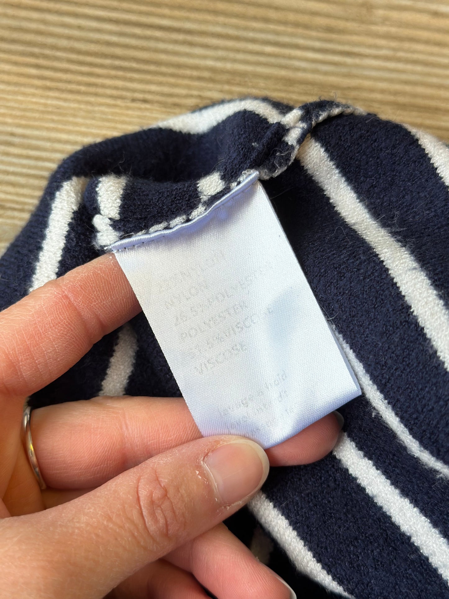 Pull marinière à imprimé "Amour", T.U