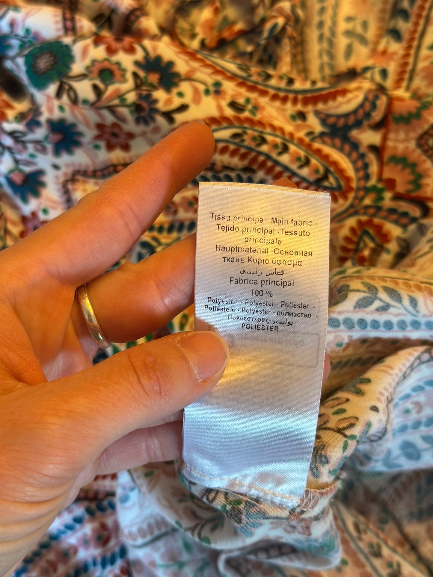 Blouse imprimé bohème T.42