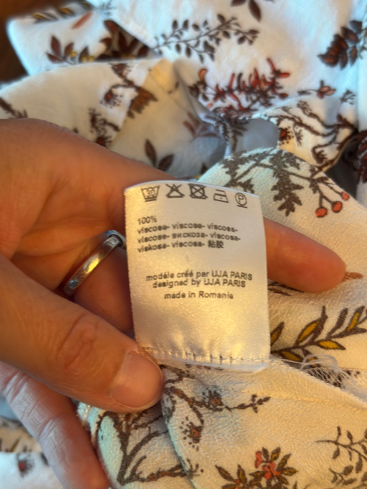 Blouse imprimé floral T.36/38