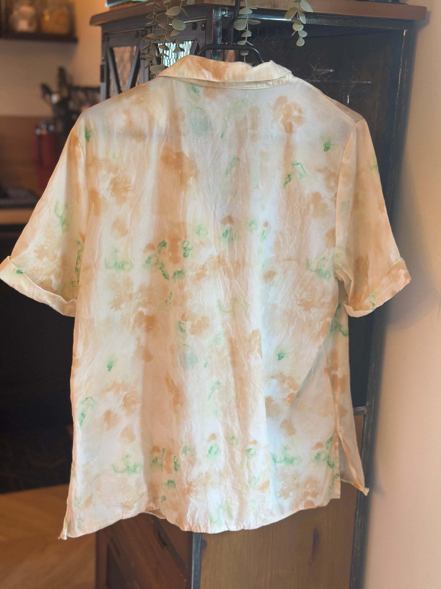 Chemise imprimée colorée T.42