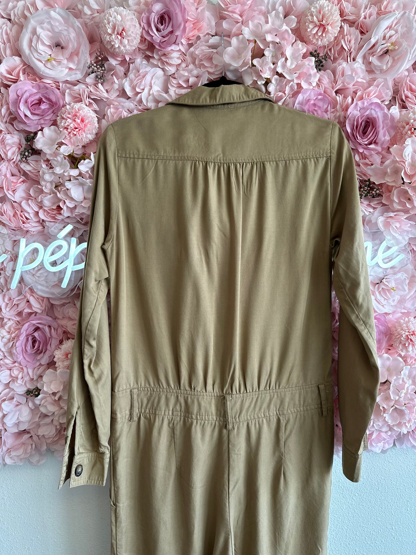 Combinaison beige safari T.36/38