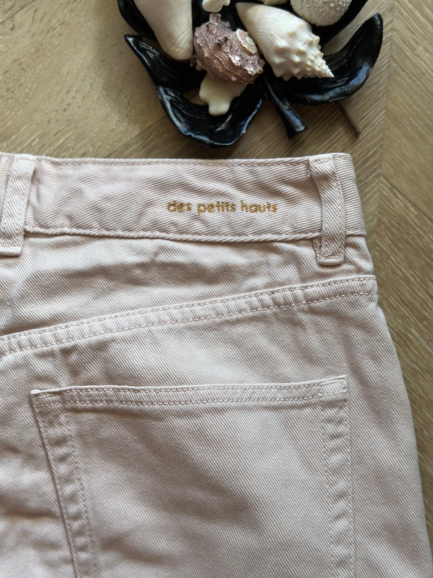 Jean rose clair Des Petits Hauts – Modèle Loulou – T.29 (équiv. 38/40)