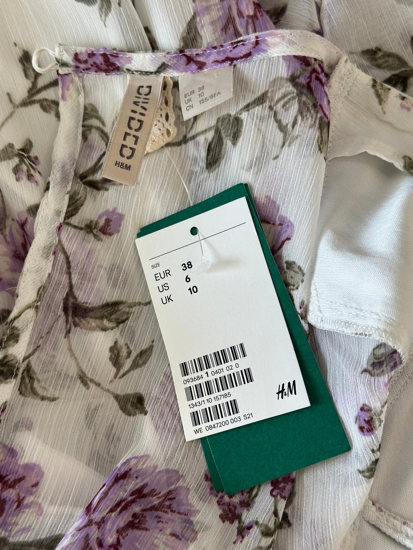 Combishort bohème fleuri neuve T.38