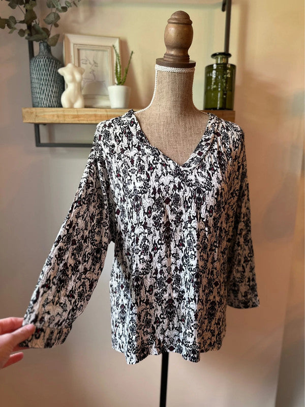 Blouse à motifs modèle Leopold T.40