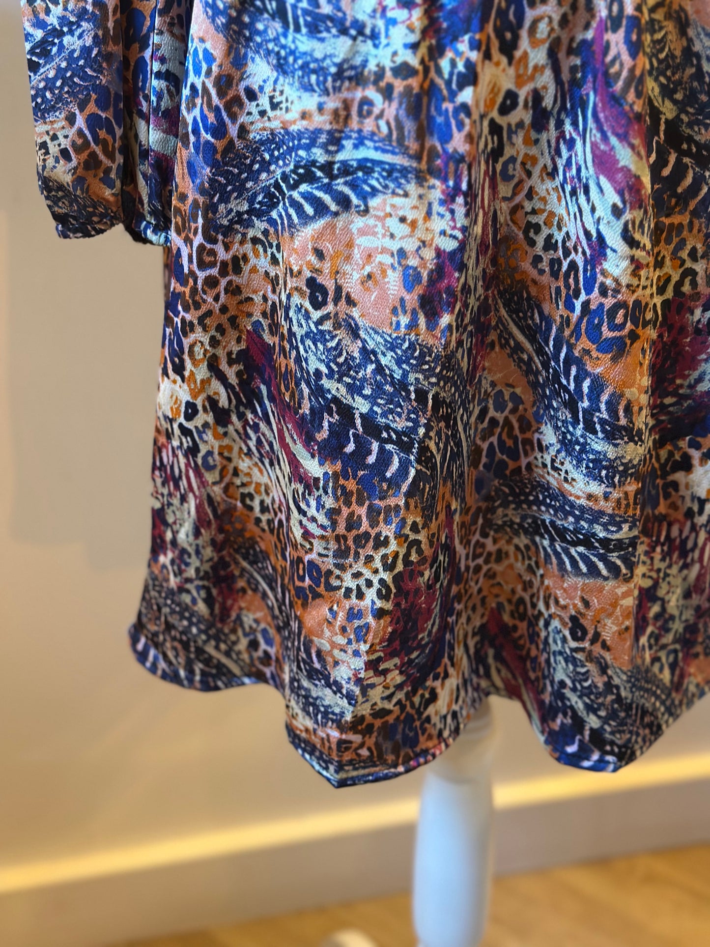 Robe fluide colorée T.36/38