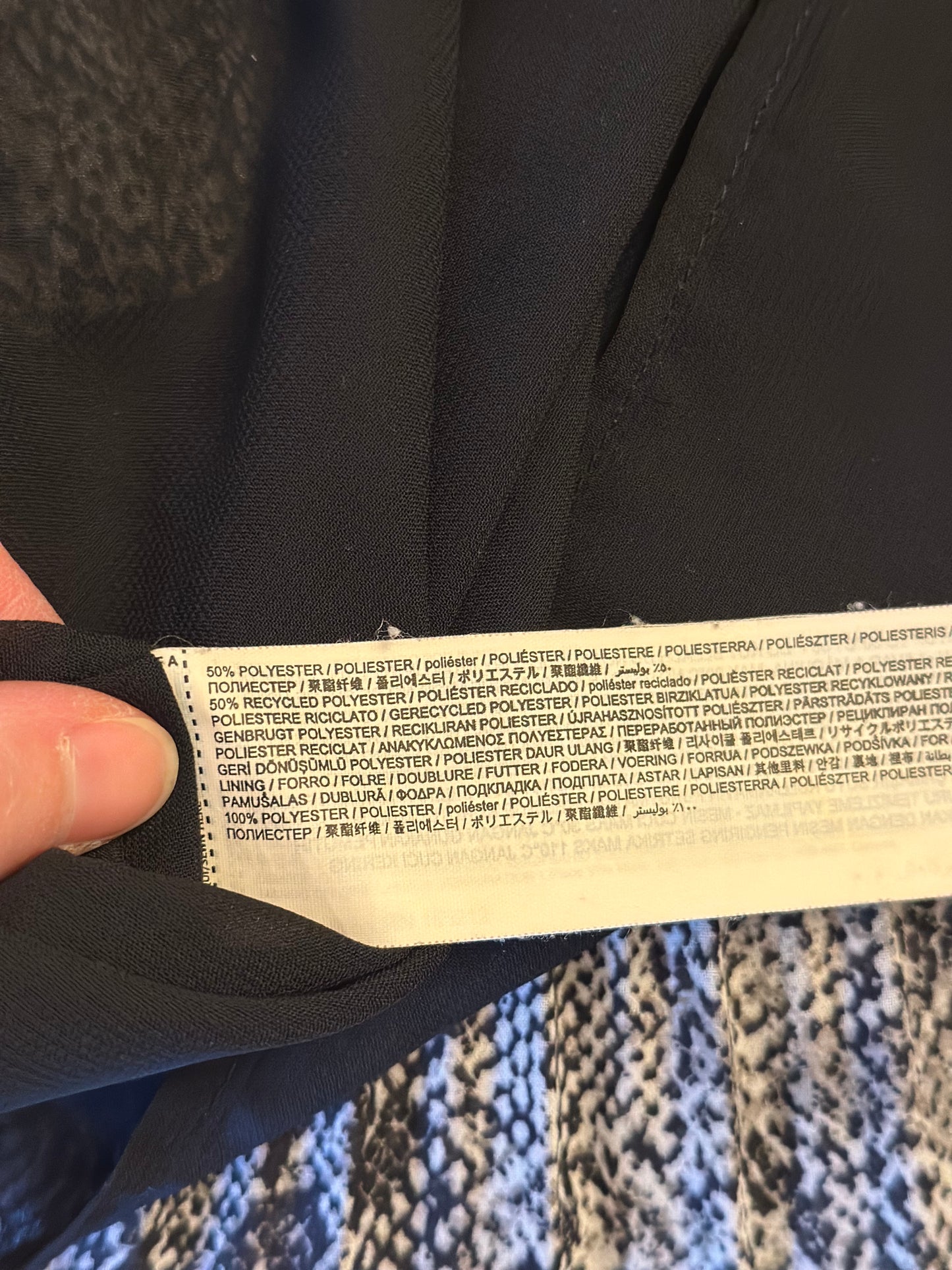 Blouse imprimé python plissée T.40