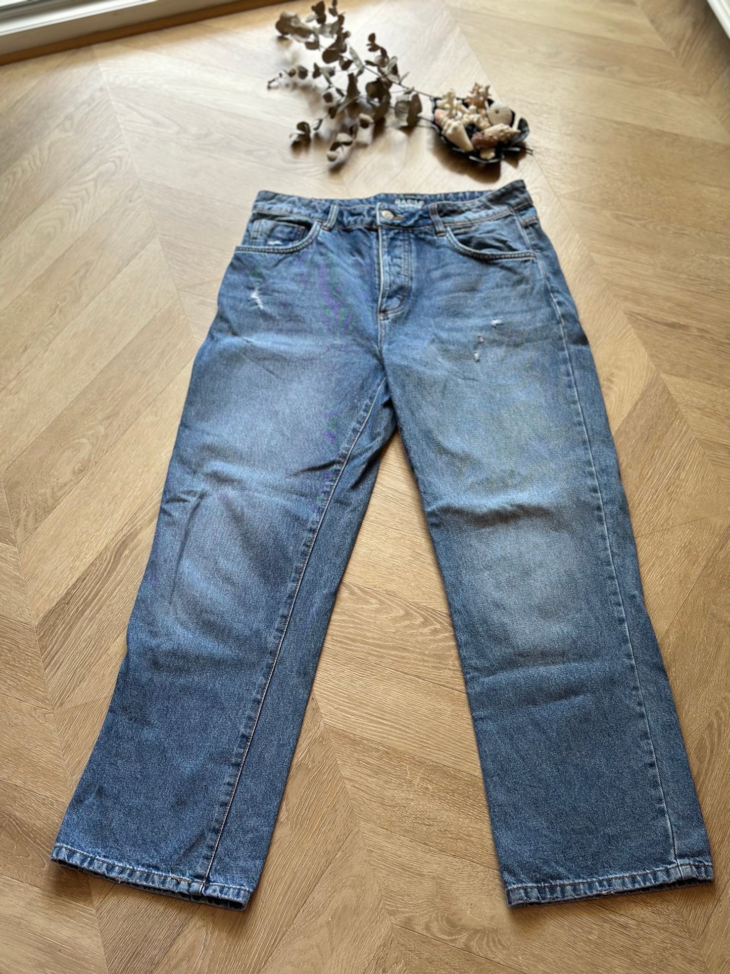 Jean droit taille haute Promod « Basile » T.42