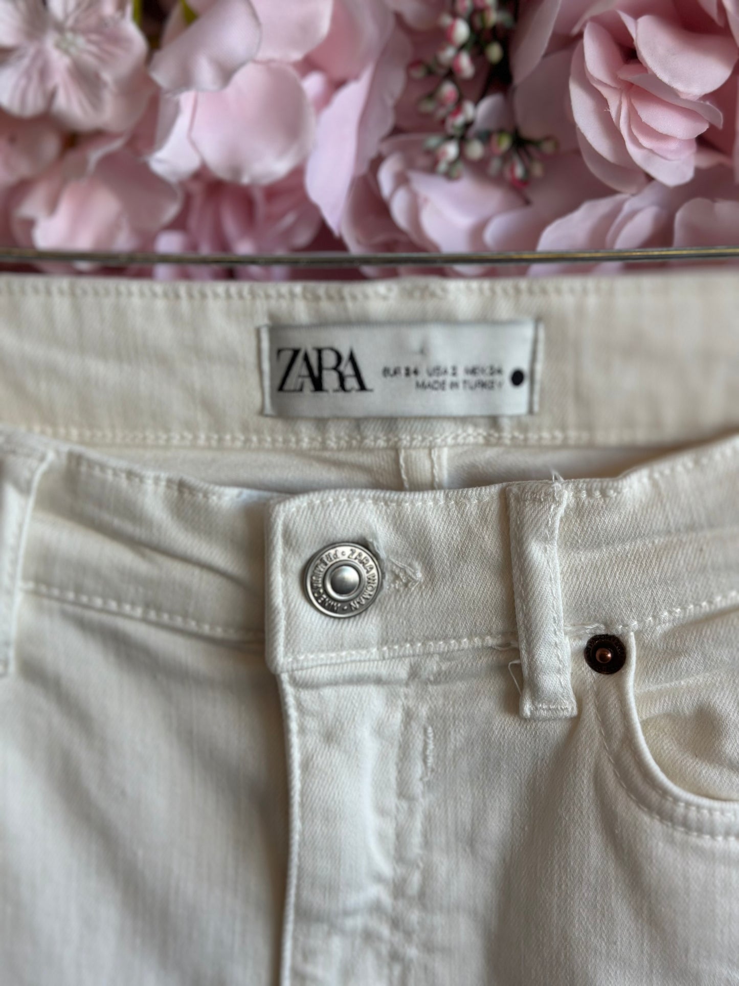 Jean skinny blanc T.34