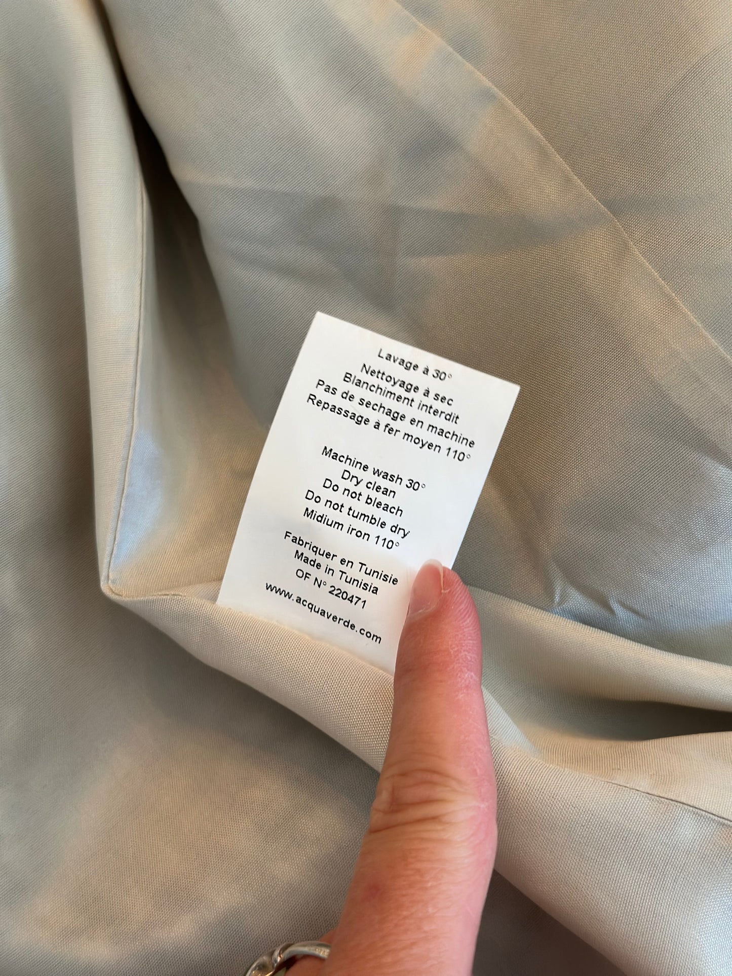Veste de blazer en laine Ralph en laine à motif pied-de-poule T.36