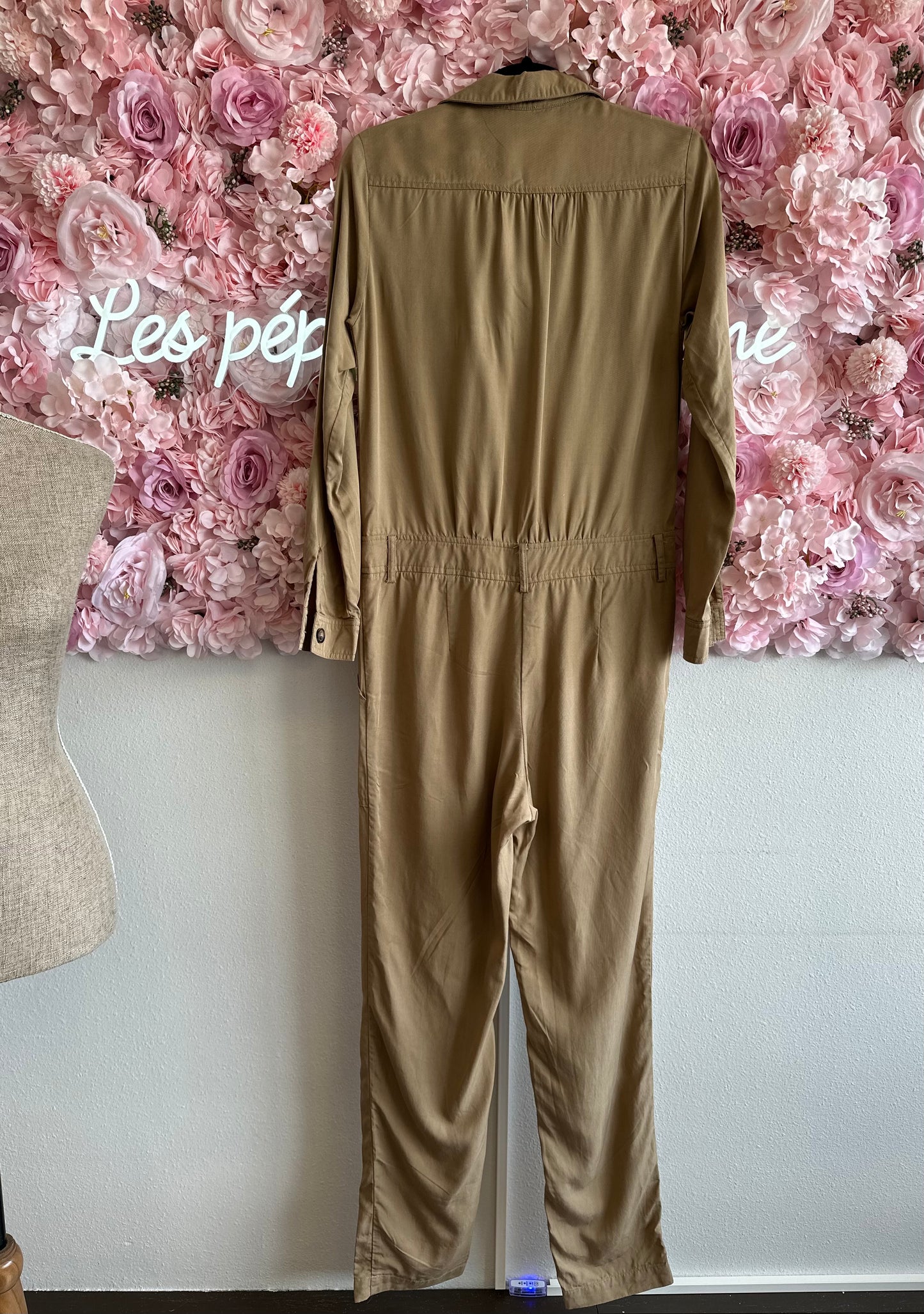 Combinaison beige safari T.36/38