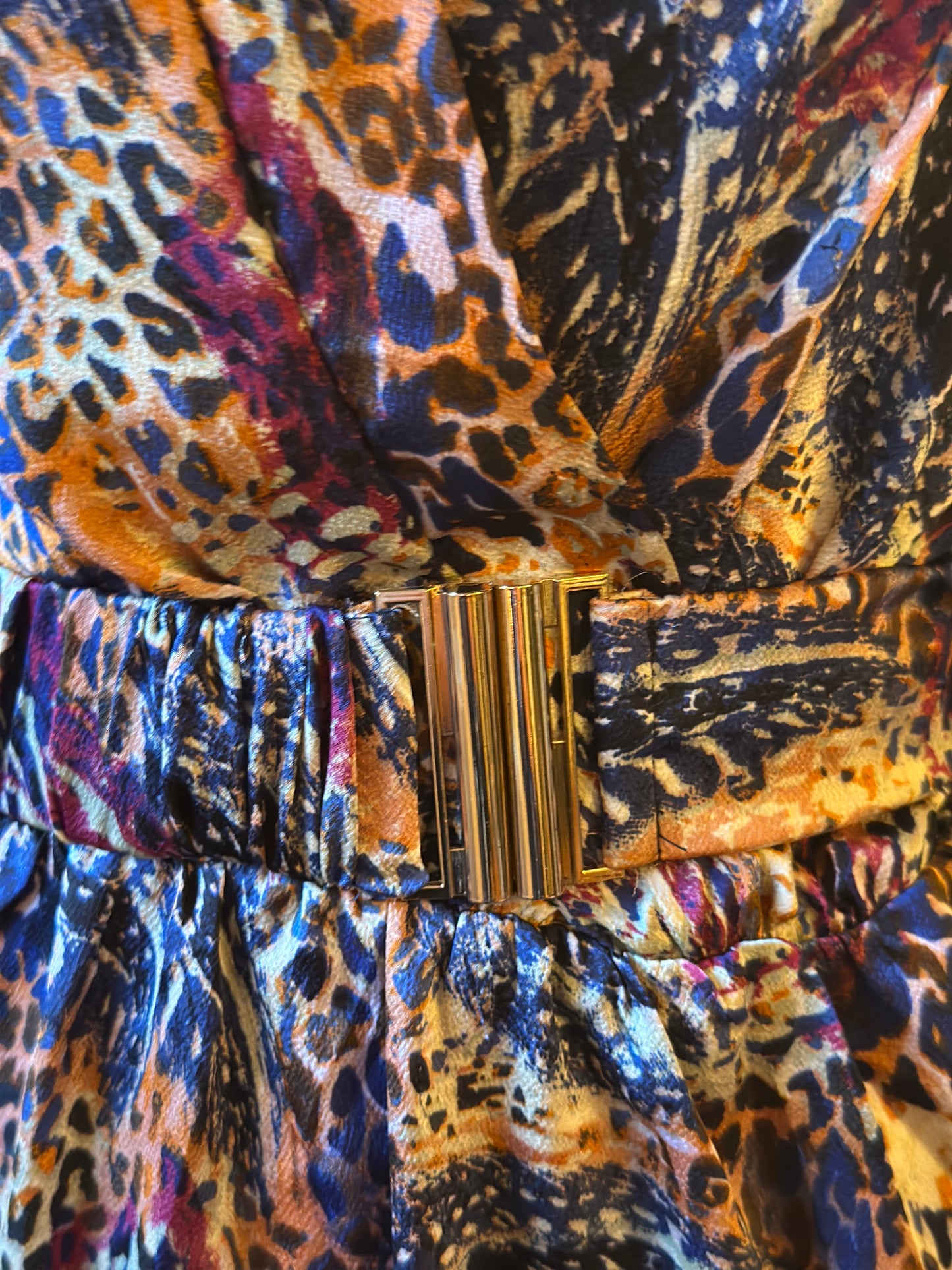 Robe fluide colorée T.36/38