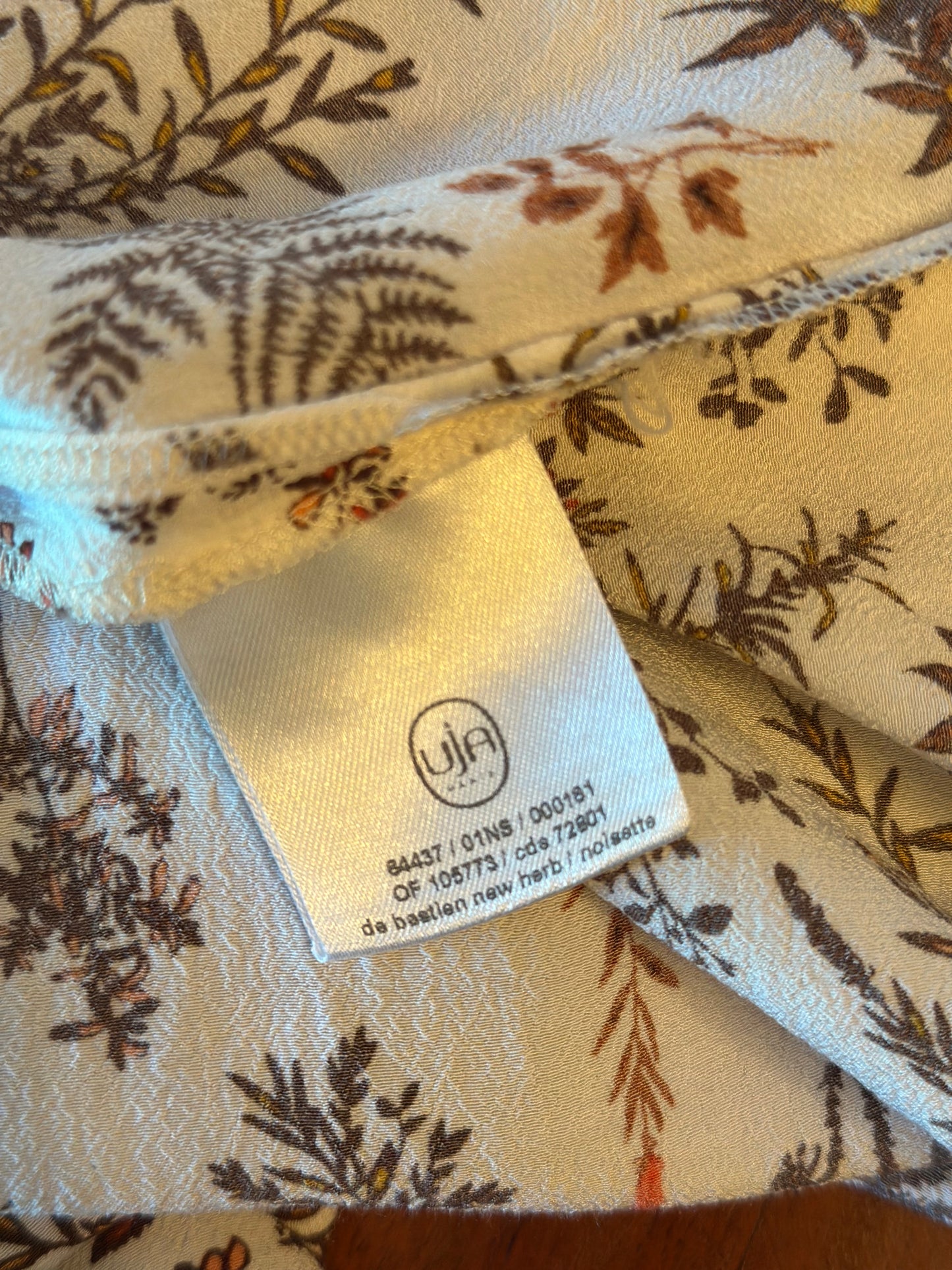 Blouse imprimé floral T.36/38