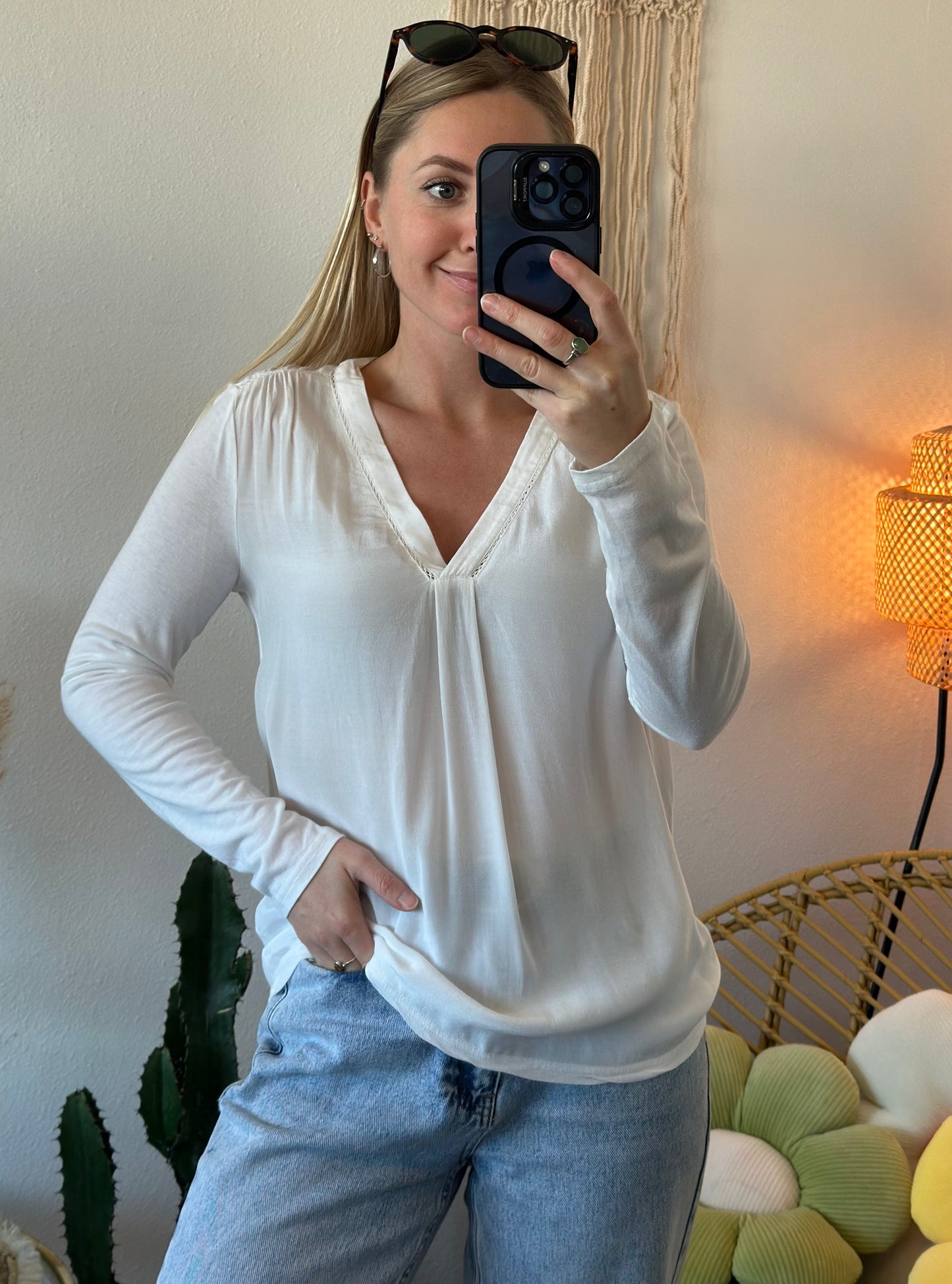 Blouse blanche, T.34/36