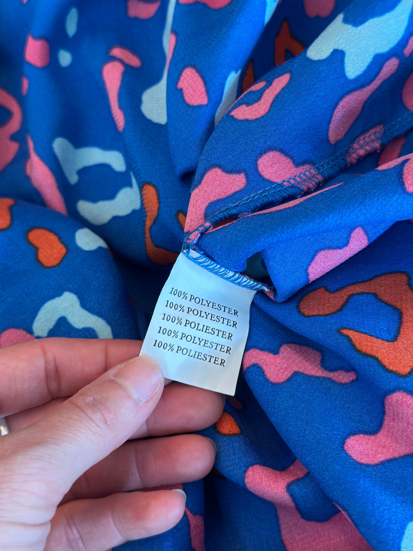 Robe portefeuille imprimé léopard coloré T.40