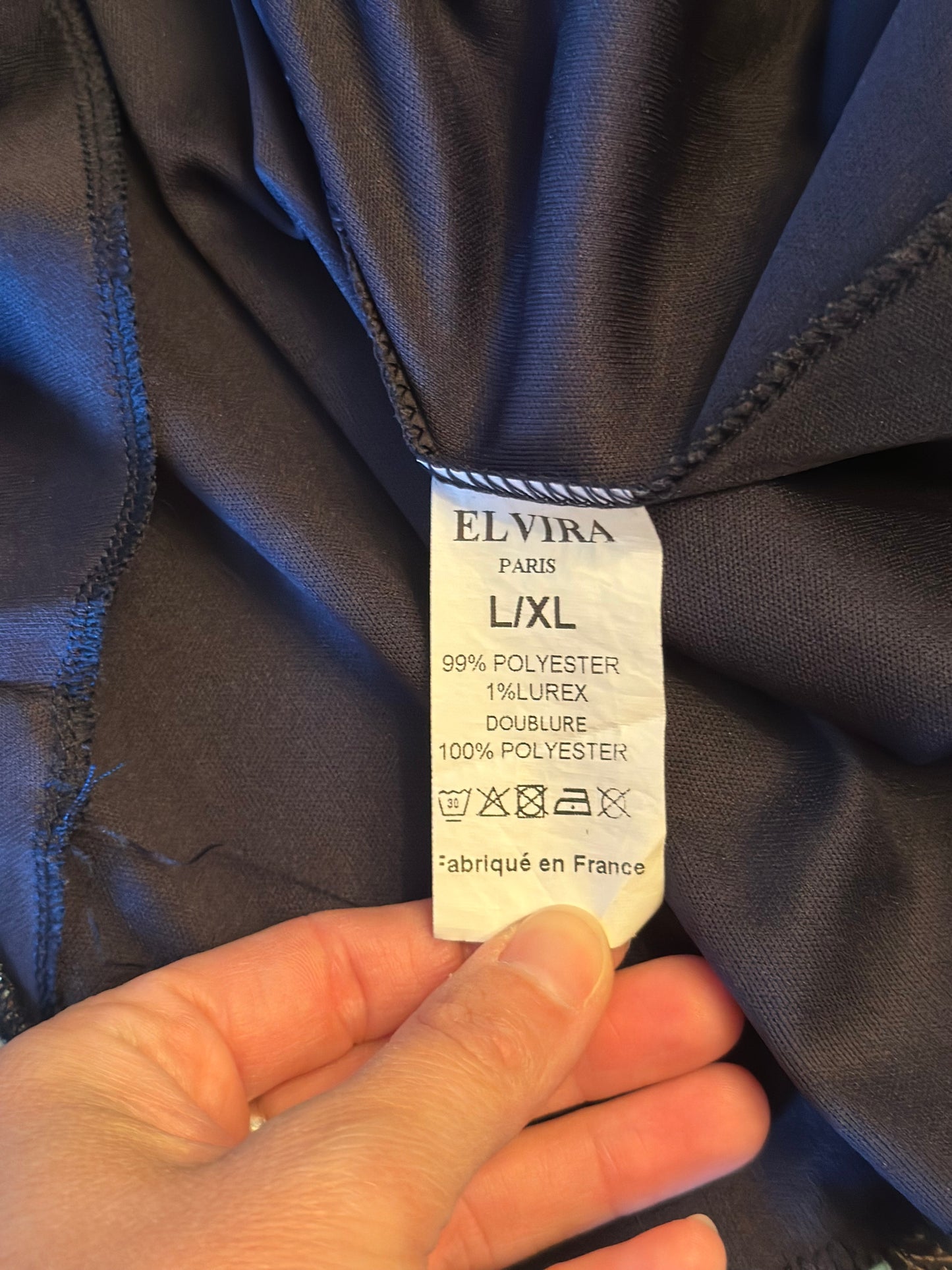 Robe imprimée, fabriquée en France T.40/42