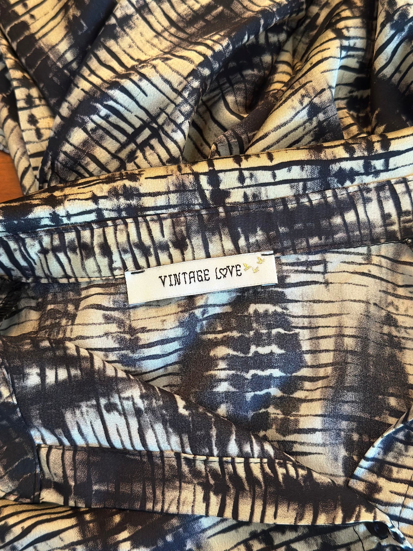 Robe fluide d’été imprimé tie & dye T.U