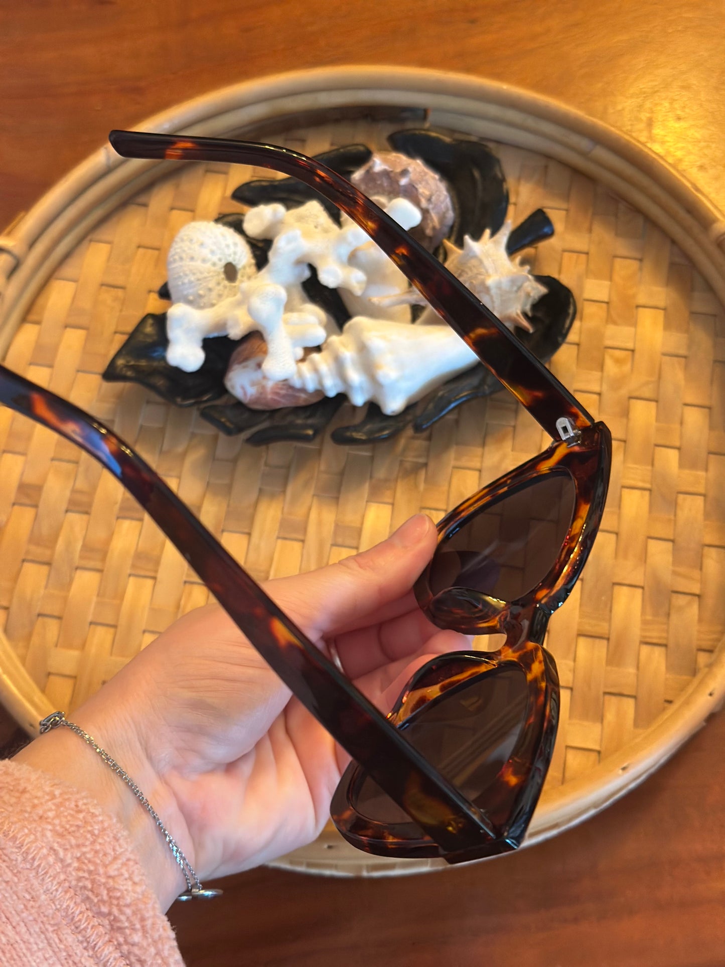 Lunette de soleil marron neuves uv400