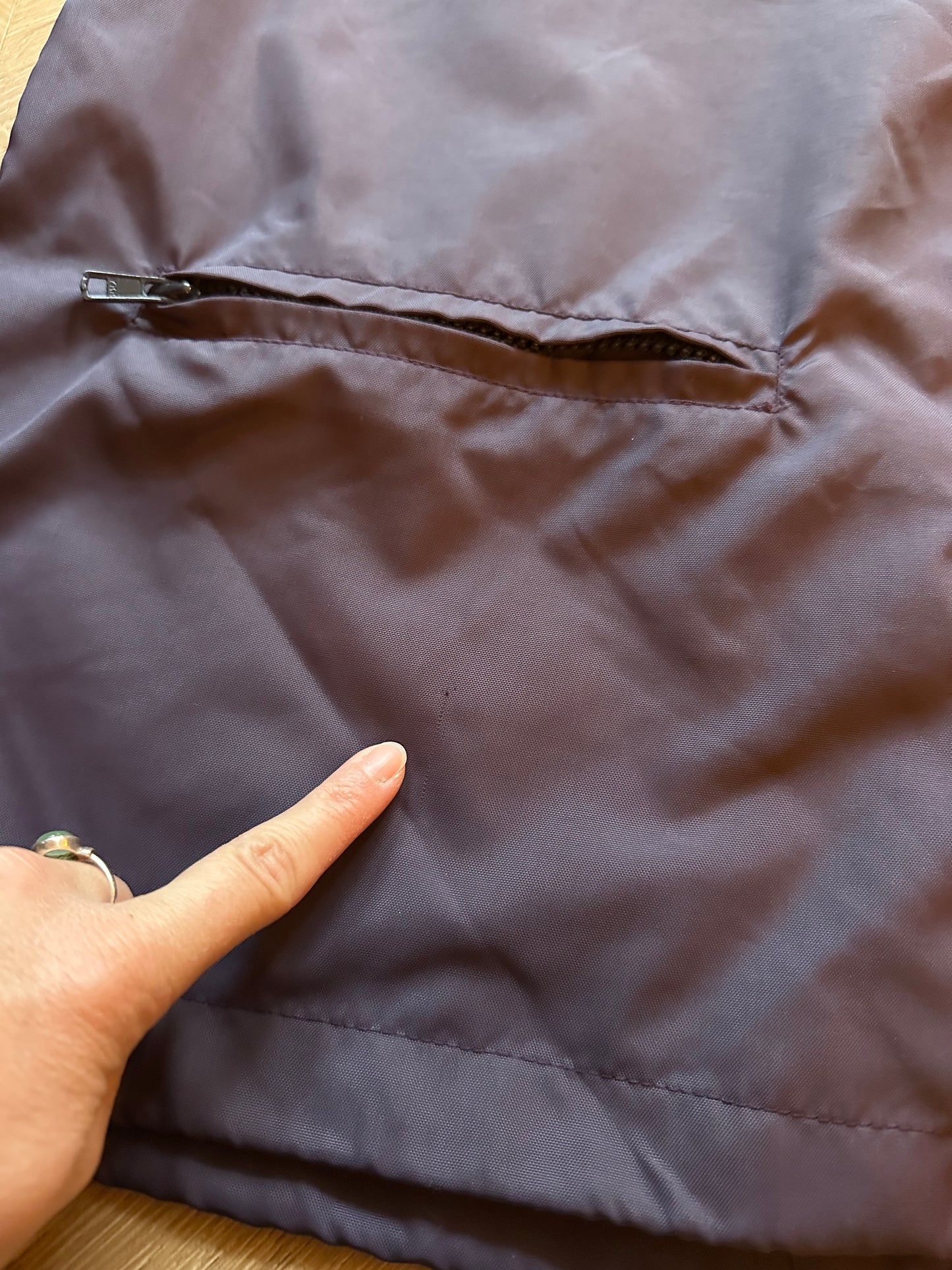 Veste coupe-vent motif floral vintage Sun Valley 80/90s’ T.U unisex