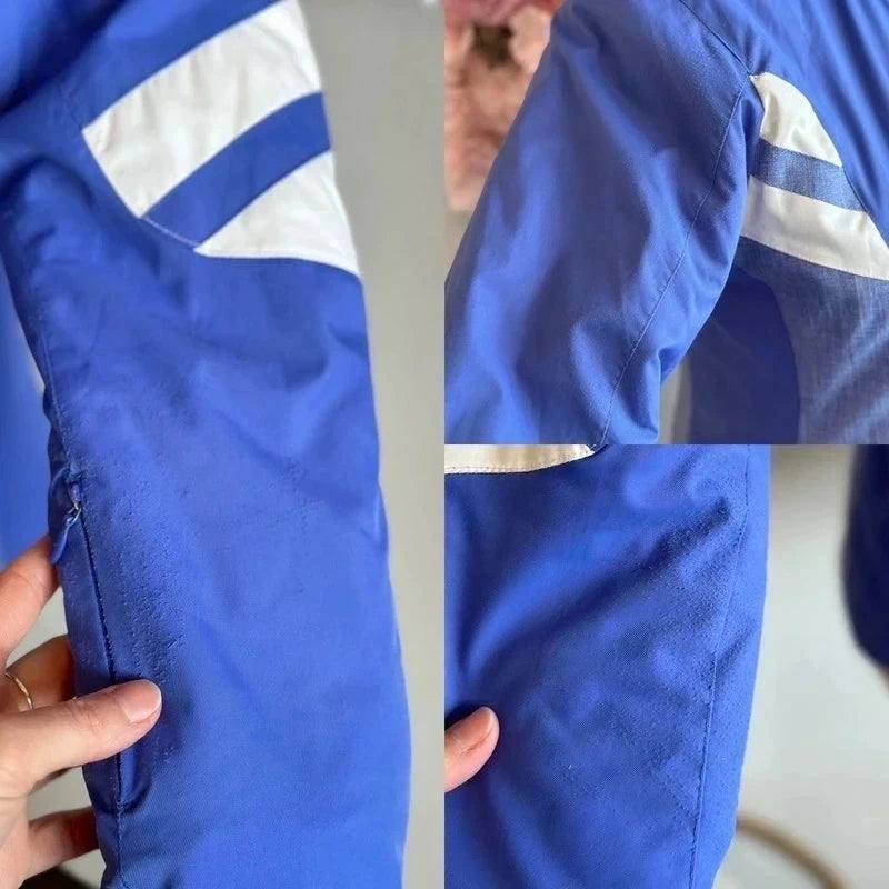 Veste d’hiver / de ski bleue T.34