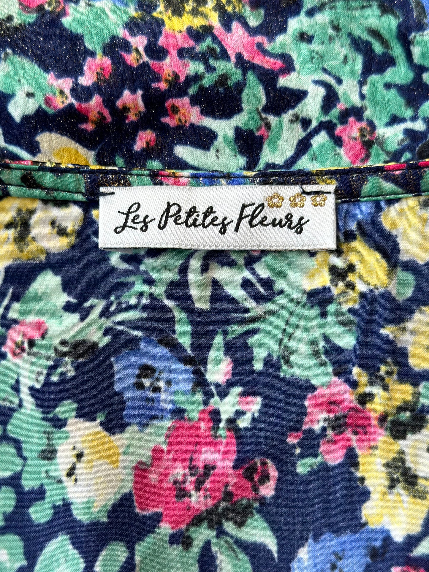 Robe midi à motifs fleuris colorés T.36