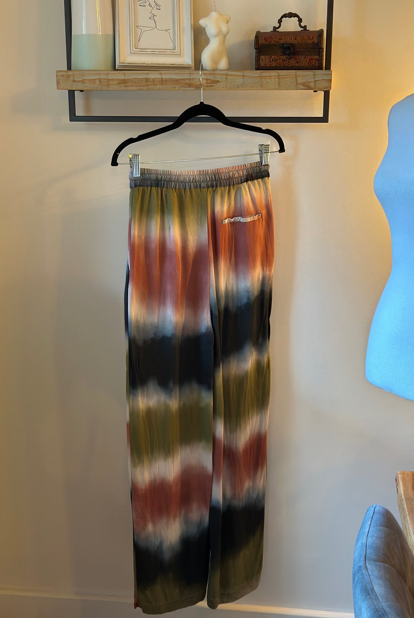 Pantalon fluide tie and dye T.34