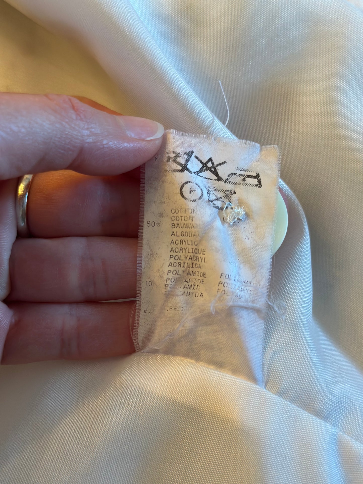 Blazer tweed écru multicolore T.34