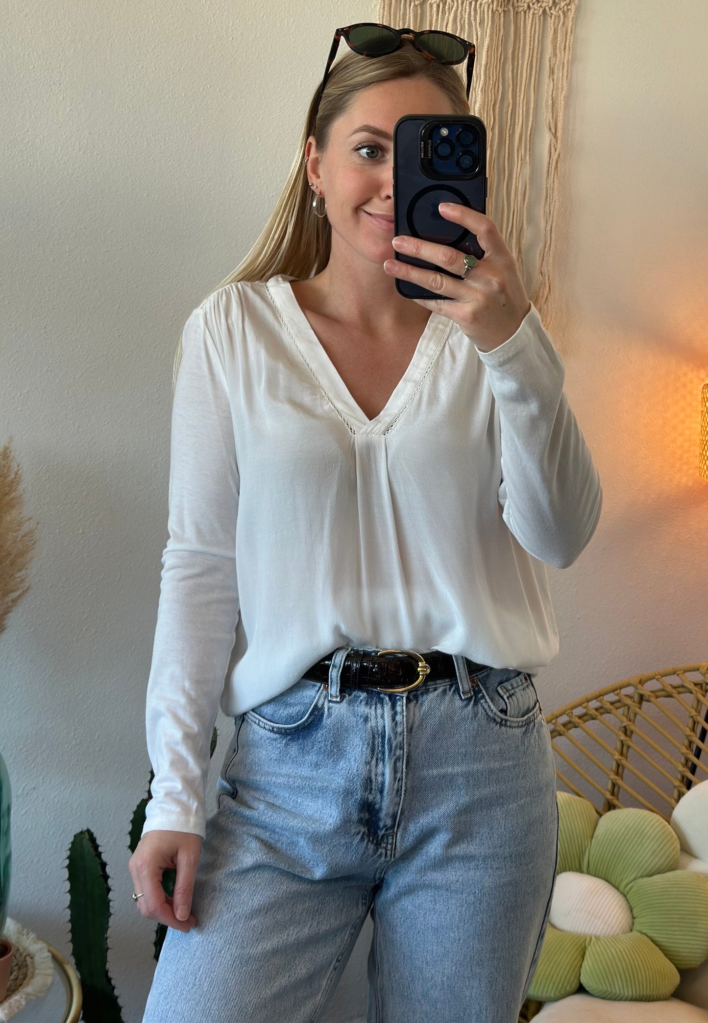 Blouse blanche, T.34/36