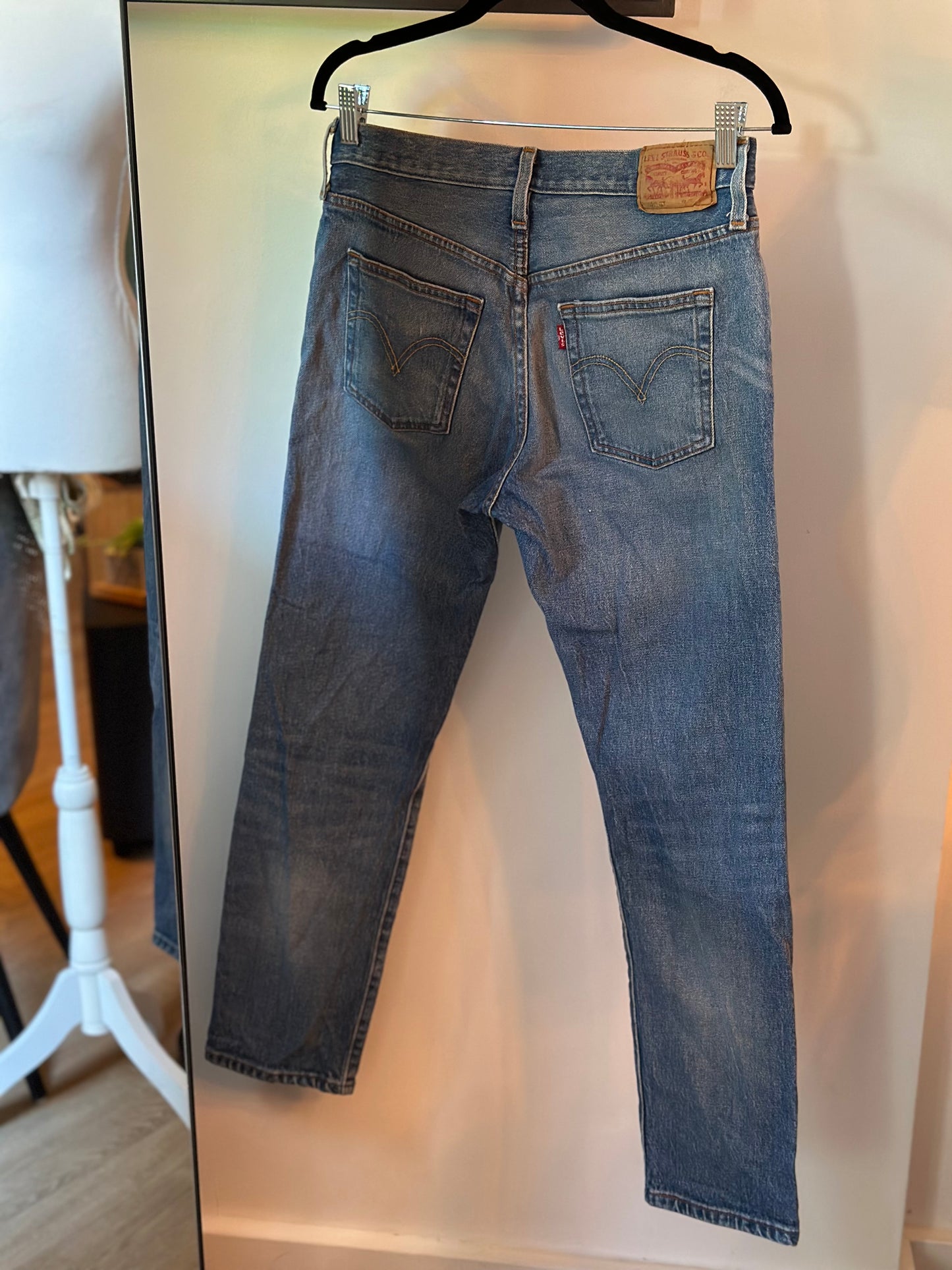 Jean coupe droite 501® CT bleu moyen – Taille W25 L32 (34/36)