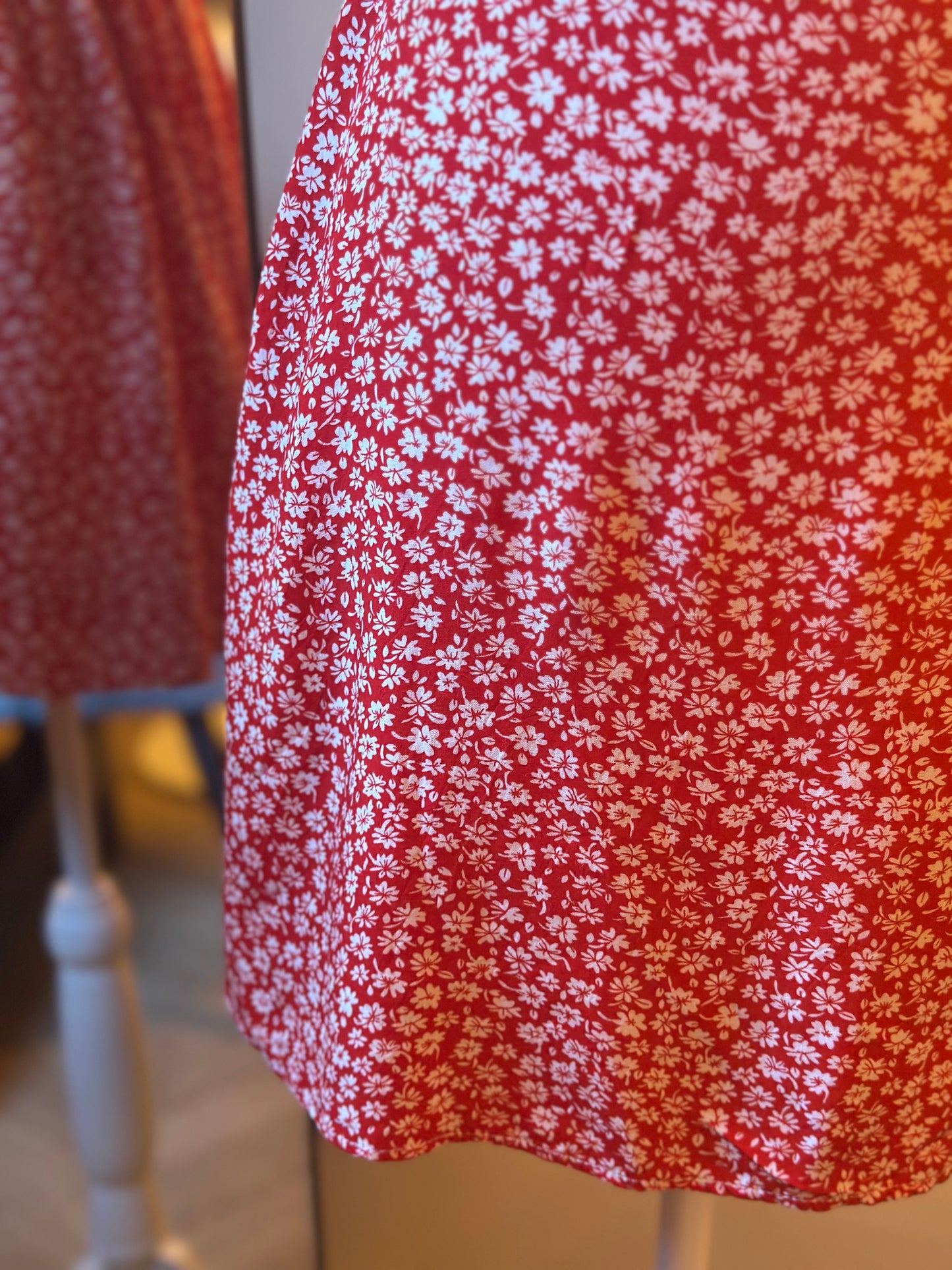 Robe courte à imprimé floral coloré T.36