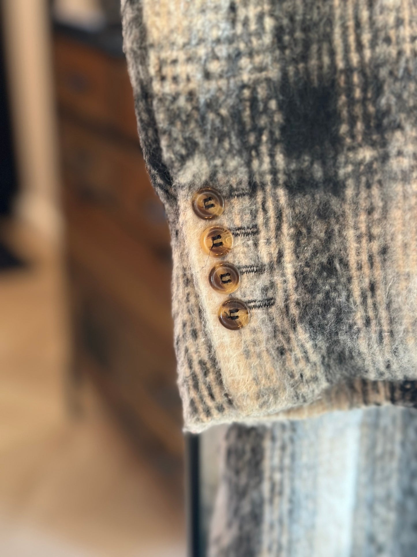 Manteau en laine beige modèle Lamar T.38