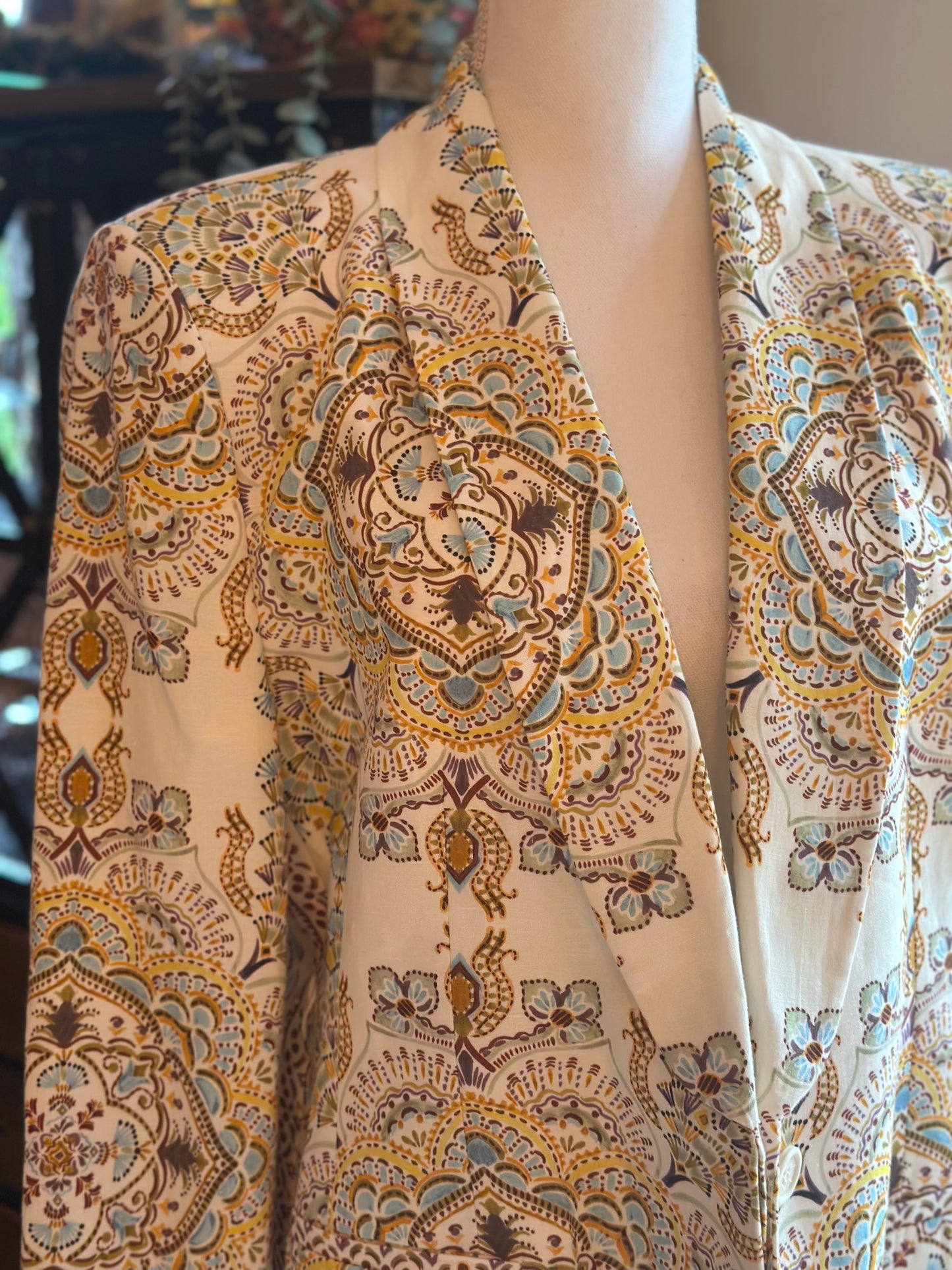 Veste imprimé ethnique T.42