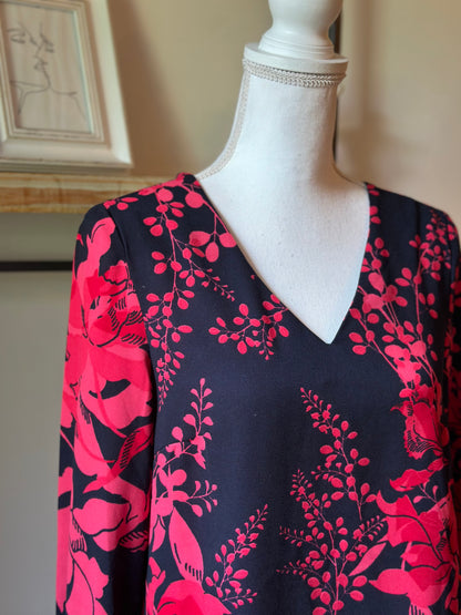Blouse imprimé fleuri T.36