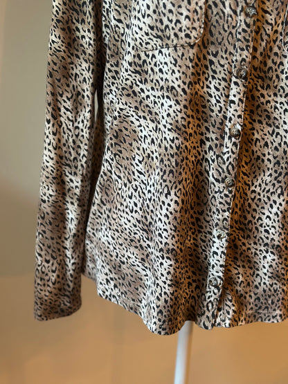 Chemise imprimé léopard modèle Armelle T.40/42