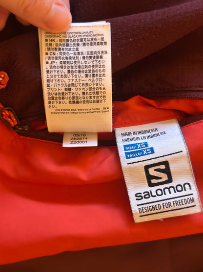 Veste technique réversible matelassée bicolore Salomon Primaloft T.34
